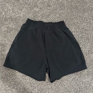Lululemon Black Pacebreaker Linerless 5" Shorts - Small